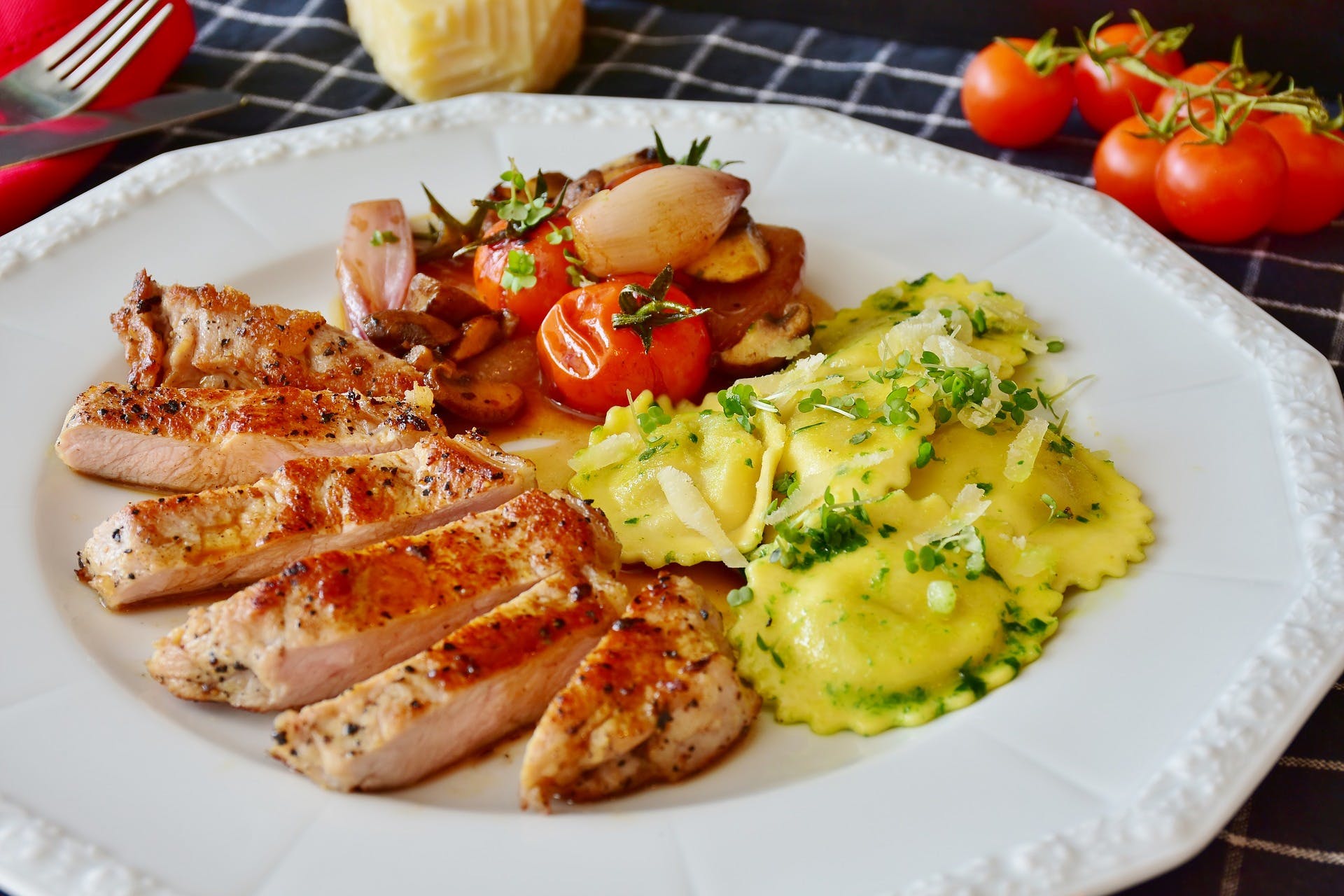 Restaurant — open kitchen